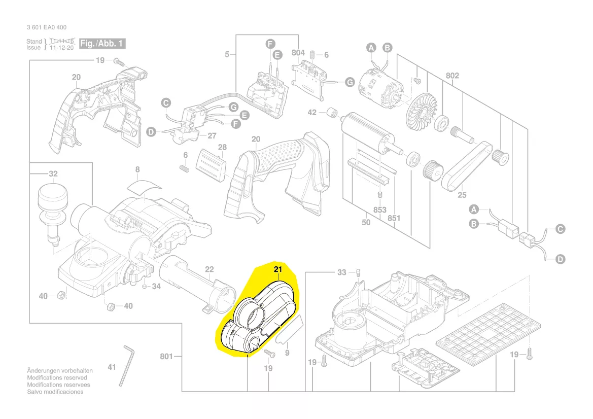 Carter réf. 2 605 500 209 BOSCH